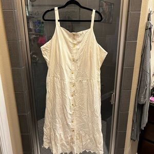Old navy 4x plus size linen dress brand new